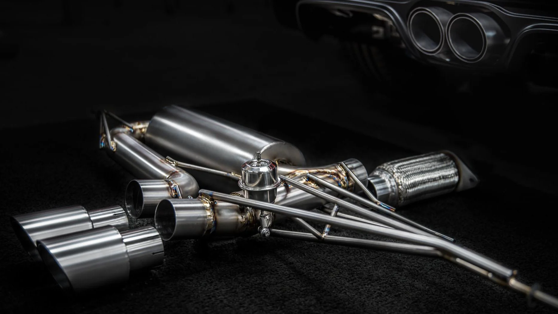 Metal Custom fabriquant d’échappement Titane pour Alpine