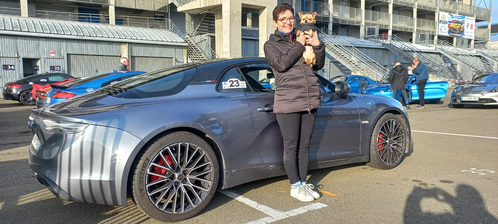 Muriel Daude, secrétaire adjointe du Club l'Alpine Francilienne